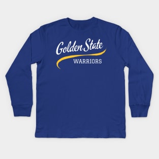 Warriors GSW Kids Long Sleeve T-Shirt